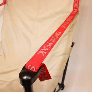 スノーピーク（snow peak） スノーピークチェア LV-151-RD 廃番品、レア