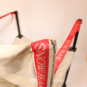 スノーピーク（snow peak） スノーピークチェア LV-151-RD 廃番品、レア