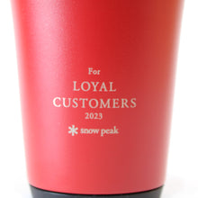 画像をギャラリービューアに読み込む, スノーピーク（snow peak） サーモタンブラー470 For LOYAL CUSTOMERS 2023　ノベルティ