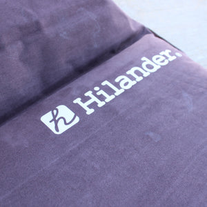 【動作確認済】 ハイランダー（Hilander） スエードインフレーターマット(枕付きタイプ) 2個セット ブラウン