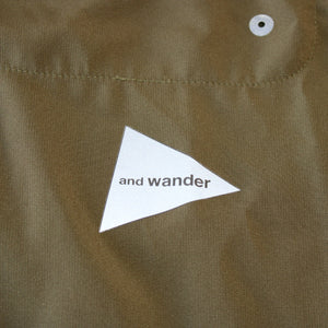 美品 
アンドワンダー（and wander） テックショートスリーブシャツ 574-2153050 3 古着