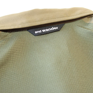 美品 
アンドワンダー（and wander） テックショートスリーブシャツ 574-2153050 3 古着