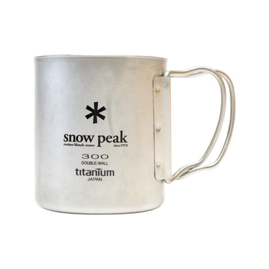 スノーピーク（snow peak） チタンダブルマグ 300 MG-152 中古
