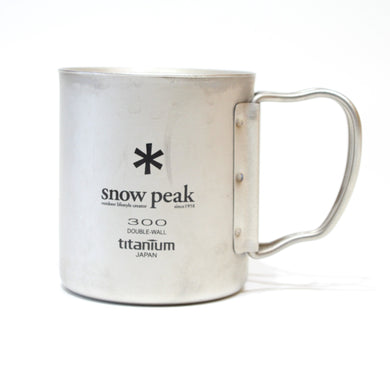 スノーピーク（snow peak） チタンダブルマグ 300 MG-152 中古