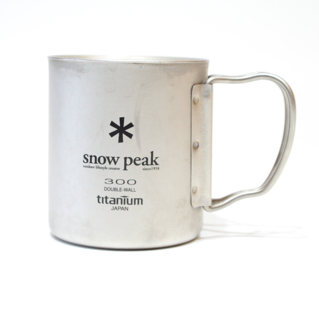スノーピーク（snow peak） チタンダブルマグ 300 MG-152 中古