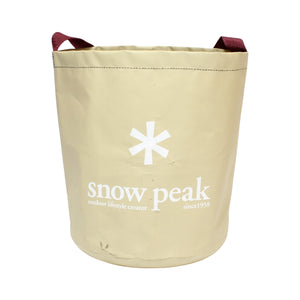 スノーピーク（snow peak） キャンプバケツ　USAタグ FP-152 中古