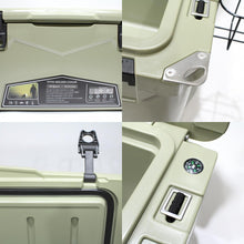 画像をギャラリービューアに読み込む, 美品 
ドベルグ（DVERG） アイスランドクーラーボックス 45QT オリーブグレー