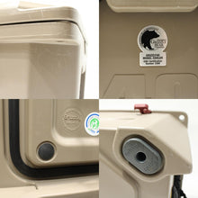 画像をギャラリービューアに読み込む, スノーピーク（snow peak） ハードロッククーラー 40QT [容量38L] UG-302GY 中古
 送料無料