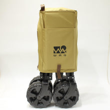 画像をギャラリービューアに読み込む, ワック（WAQ） アウトドアワゴン 10582814 オリーブ x タン 中古 美品