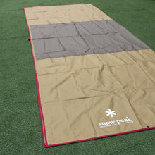 画像をギャラリービューアに読み込む, スノーピーク（snow peak） HDタープ レクタ(M)　旧カラー TP-741 ベージュ×グレー