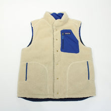 画像をギャラリービューアに読み込む, 美品 
パタゴニア（patagonia） リバーシブル ビビーダウンベスト 27588 M ブルー/ネイビー 古着