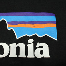 画像をギャラリービューアに読み込む, パタゴニア（patagonia） P-6ロゴ・アップライザル・フーディ プルオーバーパーカー 39539 メンズ M ブラック 古着