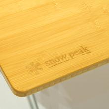 画像をギャラリービューアに読み込む, スノーピーク（snow peak） ワンアクションローテーブル竹 LV-100T