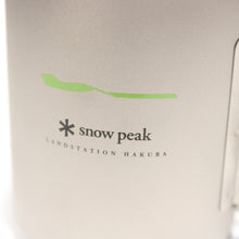 画像をギャラリービューアに読み込む, スノーピーク（snow peak） チタンシングルマグ 450 HAKUBA　ランドステーション白馬 MG-143-1-HB