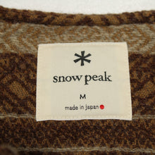 画像をギャラリービューアに読み込む, スノーピーク（snow peak） Shetland Cotton JQ Tweed Vest JK-20AU110 M