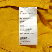画像をギャラリービューアに読み込む, 美品 
 山と道 DW 5-Pocket Pants レディース L-Tall Goldden Yellow