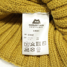 画像をギャラリービューアに読み込む, MountainEquipment ロック・ビーニー ゴールド