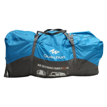画像をギャラリービューアに読み込む, ケシュア（Quechua） AIR SECONDS FAMILY 6.3 XL エアーポールファミリーテント 1801728 中古
 【設営確認済】 送料無料
