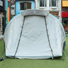 画像をギャラリービューアに読み込む, ケシュア（Quechua） AIR SECONDS FAMILY 6.3 XL エアーポールファミリーテント 1801728 中古
 【設営確認済】 送料無料