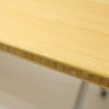 画像をギャラリービューアに読み込む, スノーピーク（snow peak） ワンアクションローテーブル竹 LV-100T 中古 美品
 送料無料