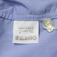 画像をギャラリービューアに読み込む, ザ・ノースフェイス（THE NORTH FACE） QDオックスフォードシャツ NR11400 M サックス 中古
