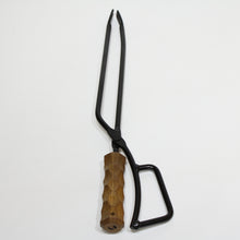画像をギャラリービューアに読み込む, 美品 
 アシグリップ仕様　Fireplace Tongs/薪ばさみ