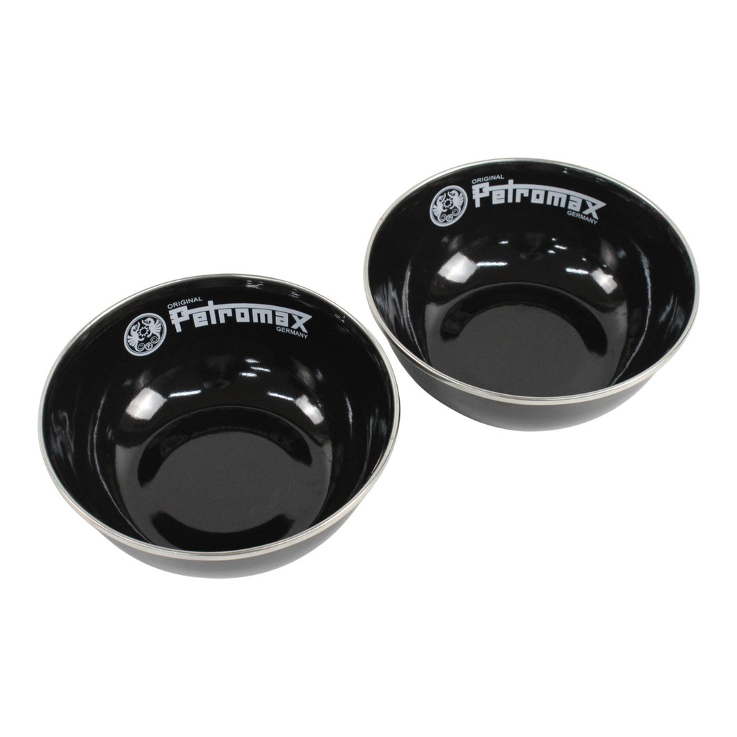 ペトロマックス（Petromax） エナメルボウル (2枚セット) ホーロー 中古