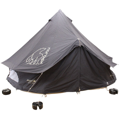 ノルディスク（nordisk） Asgard 12.6 Black Edition＆Zip in Floor セット #142057 中古
