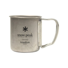 画像をギャラリービューアに読み込む, スノーピーク（snow peak） チタンシングルマグ 300 フォールディングハンドル MG-042FH 中古