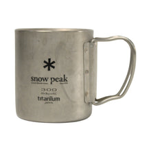 画像をギャラリービューアに読み込む, スノーピーク（snow peak） チタンダブルマグ 300 MG-152 中古