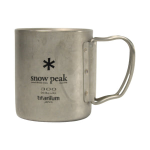 スノーピーク（snow peak） チタンダブルマグ 300 MG-152 中古