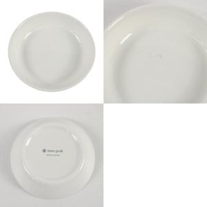 美品 
スノーピーク（snow peak） ノキ　プレートS・プレートM・ボウルM　計6点セット TW-252/TW-253/TW-263