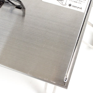 【点火・燃焼確認済】 スノーピーク（snow peak） ギガパワープレートバーナーLI [最大出力3000kcal] GS-400