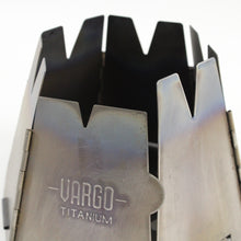 画像をギャラリービューアに読み込む, VARGO バーゴ チタニウムヘキサゴンウッドストーブ