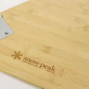 美品 
スノーピーク（snow peak） マルチファンクションテーブルオープンL竹 CK-218