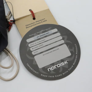 【設営確認済】 美品 
ノルディスク（nordisk） Asgard 12.6 Black Edition＆Zip in Floor セット #142057