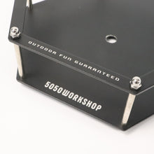 画像をギャラリービューアに読み込む, 5050ワークショップ（5050WORKSHOP） STAND PLATE for 2WAY STAND ブラック(BLACK)