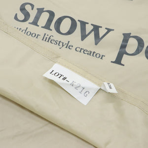 【設営確認済】 美品 
スノーピーク（snow peak） アルファブリーズ SD-480-IV-US