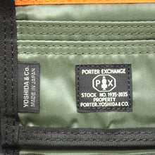 画像をギャラリービューアに読み込む, 美品 
ポーター（PORTER） PX TANKER CIGARET POCKET WALLET 376-16892 セージグリーン