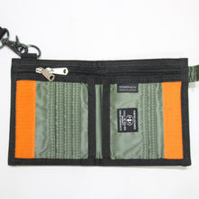 画像をギャラリービューアに読み込む, 美品 
ポーター（PORTER） PX TANKER CIGARET POCKET WALLET 376-16892 セージグリーン