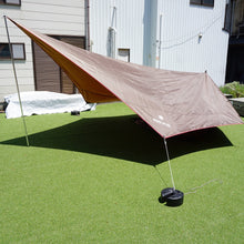 画像をギャラリービューアに読み込む, 美品  スノーピーク（snowpeak） ヘキサイーズ1＆グランドシートお得なセット SDI-101/SDI-101-1 ソロ　キャンプ ヘキサタープ・テント