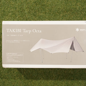 未使用  スノーピーク（snowpeak） TAKIBIタープオクタ TP-430 タープ　変形8角形　難燃　二重　焚き火　焚火