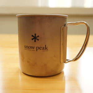 スノーピーク（snowpeak） 60周年記念 チタンシングルマグ300 Oval/Mountain/Letter/Asterisk E-151/152/153/154 コンプリート4個セット