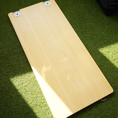 美品  スノーピーク（snowpeak） マルチファンクションテーブルロング竹 CK-117T テーブル・チェア　アイアングリルテーブル　IGT　天板 [6/19値下げ]