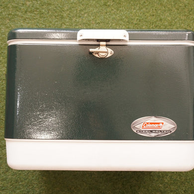 コールマン（Coleman）  クーラーボックス 54QT 大容量 約51L スチールベルトクーラー クーラー・保温 グリーン　保冷力抜群