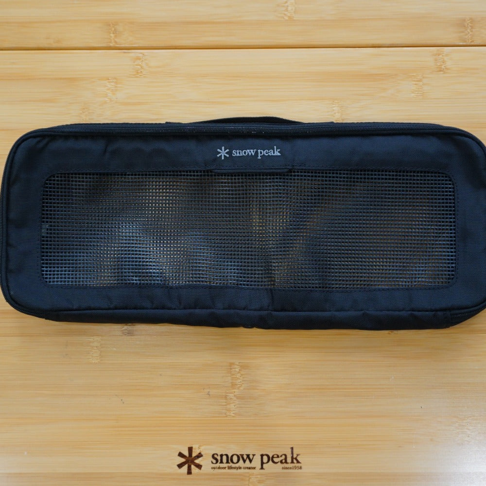 希少　美品  スノーピーク（snowpeak） キッチンメッシュケースL BG-030R 調理器具　マナイタセットLなどの収納に