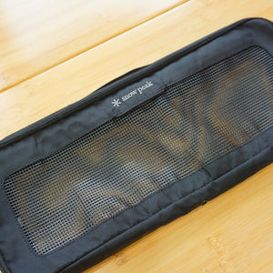 希少　美品  スノーピーク（snowpeak） キッチンメッシュケースL BG-030R 調理器具　マナイタセットLなどの収納に
