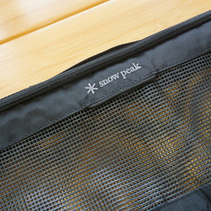 希少　美品  スノーピーク（snowpeak） キッチンメッシュケースL BG-030R 調理器具　マナイタセットLなどの収納に