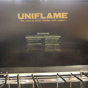 【希少な廃番カラー】ユニフレーム（UNIFLAME） ツインバーナー　ブラック US-1900 ストーブ・コンロ　ツーバーナー　プレミア