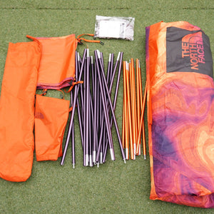 【組立確認済】美品  ザ・ノースフェイス（THE NORTH FACE） ホームステッドシェルター ヒートマッププリント 海外正規品